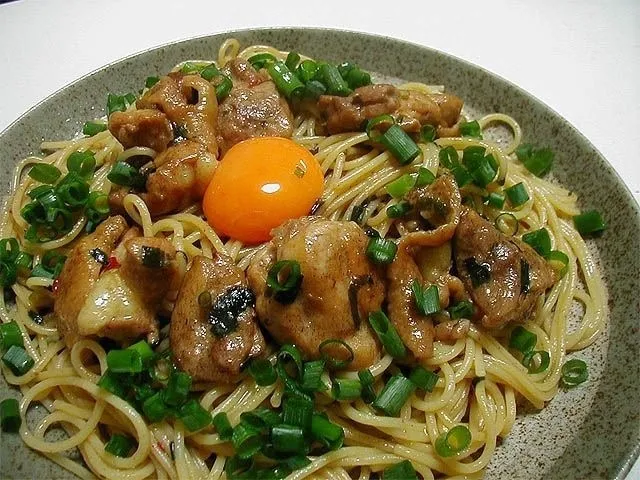 和風鶏煮込みパスタ|パパごはんさん