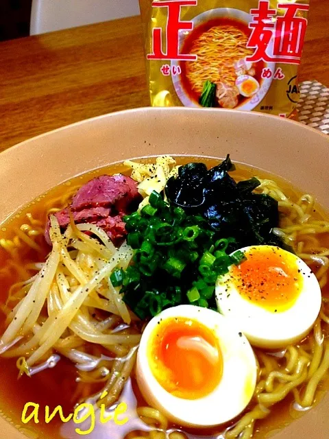 ☆マルちゃん正麺醤油味☆|あんさん