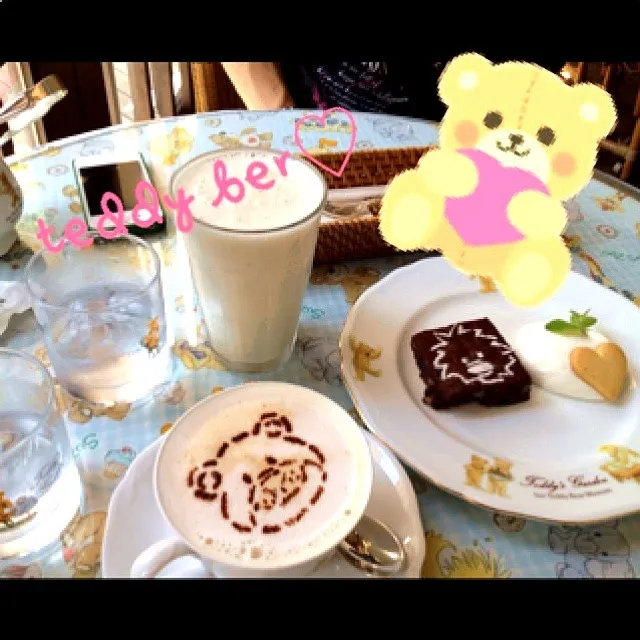 カプチーノ＆ブラウニー＆バナナスムージー|(*^^*)さん