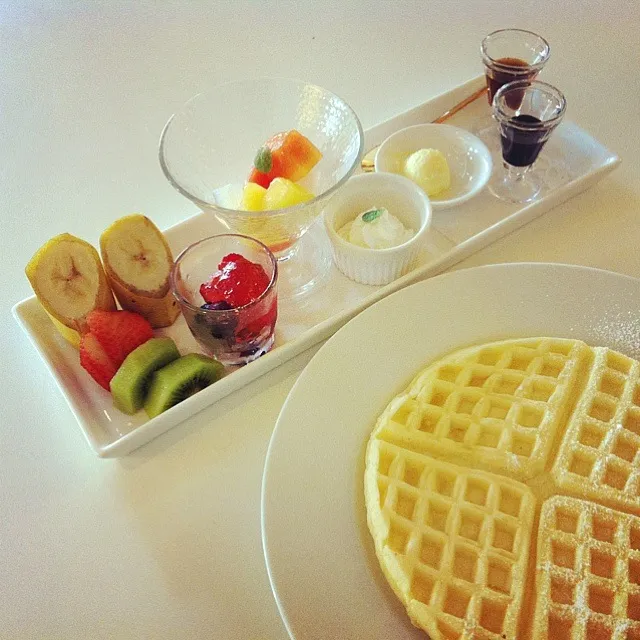 fruity waffle|miaさん