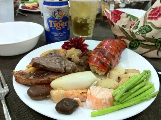 Char Boiled infrared grilled mixed sea food :)|DanielChong76さん