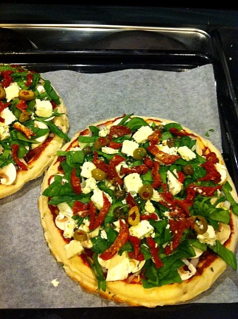 Spinach &Feta Pizza|Amanda Gardnerさん