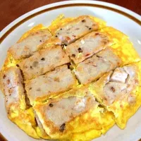 fried yam cake with egg|audreyさん