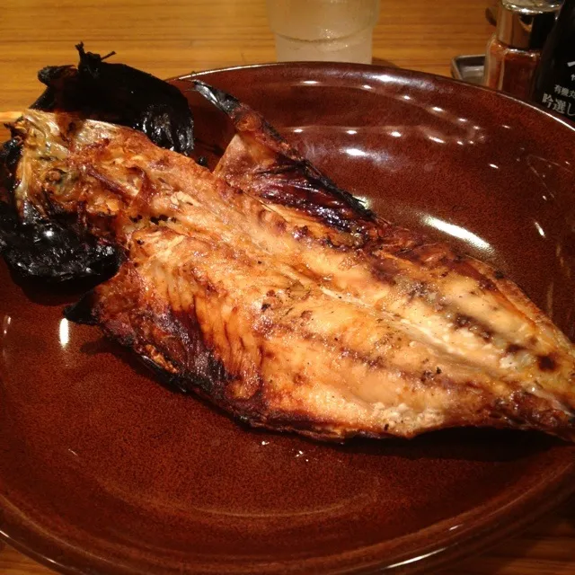 炭火焼きトロあじの開き定食(653kcal)|Koichi Shibataさん