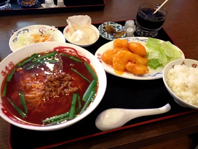 台湾ラーメン&エビマヨ定食|Shino88さん