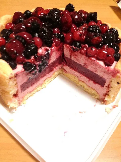 実習で作ったケーキ|みくさん