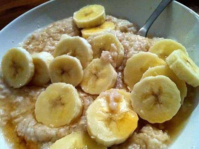 oatmeal with banana and honey|karen limさん