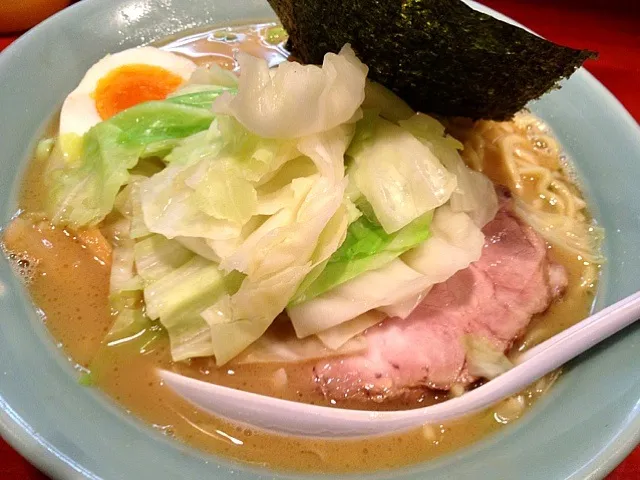 Snapdishの料理写真:キャベツラーメン 中盛り|tecklさん