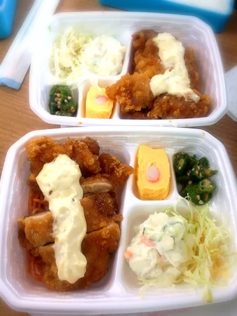 チキン南蛮弁当|ゆずひこさん