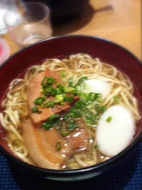 Snapdishの料理写真:ソーキそば(* ˘ ³˘)|れいさん