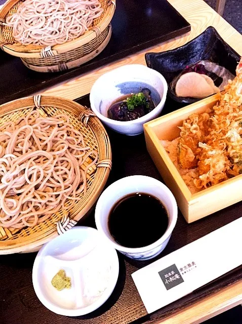 蕎麦ランチ 天箱セット @小松庵 東京スカイツリータウン・ソラマチ店|まみりんごさん