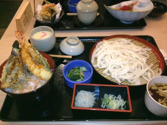 ミニ天丼とうどん|おっちさん