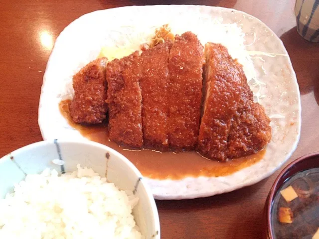 とんかつ(大)定食|funakazuさん