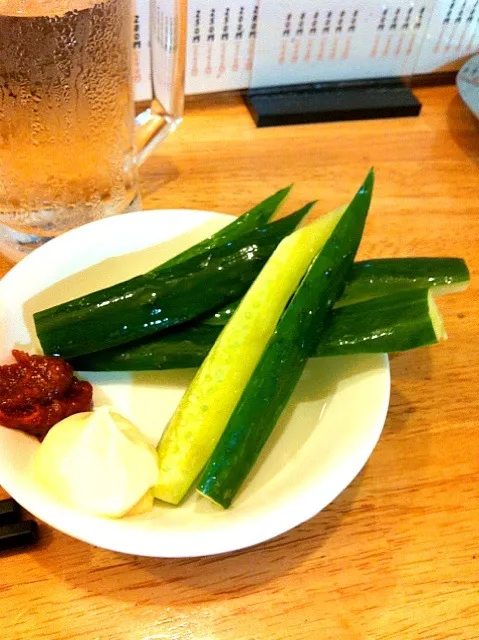 Snapdishの料理写真:パリパリキュウリ|yoshiyuki tazalkiさん