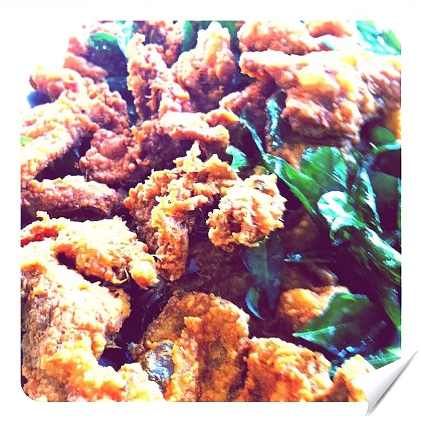 fried crispy chicken skin|laumeikuanさん