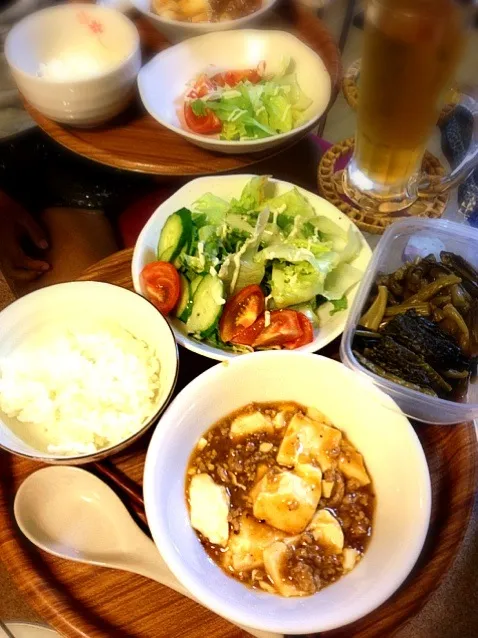 麻婆定食！長野土産の野沢菜つき|yukoさん