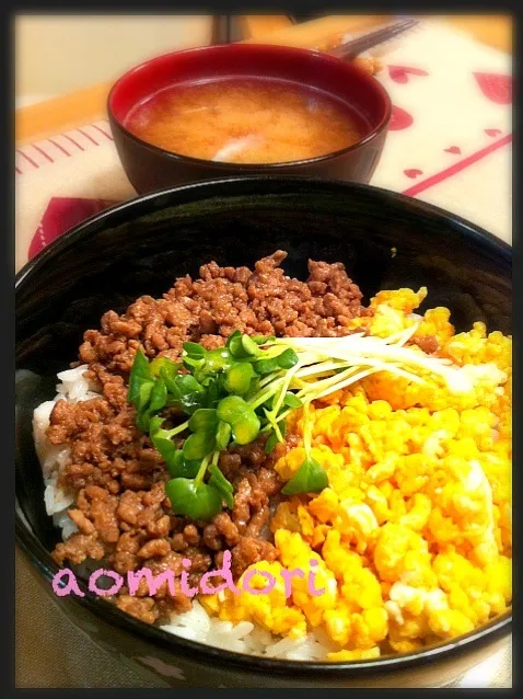 Snapdishの料理写真:二色丼|Norikoさん