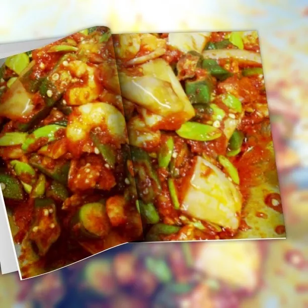 Snapdishの料理写真:spicy sambal petai shrimps|laumeikuanさん