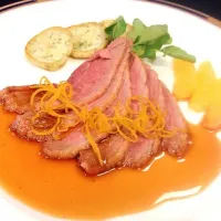 Snapdishの料理写真:鴨のオレンジ風味|西本さん