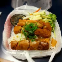 Snapdishの料理写真:egg rolls vermicelli|Kayさん