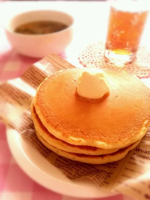 チーズパンケーキ|ちびままさん