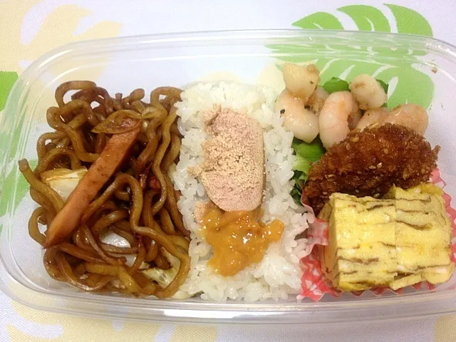 Snapdishの料理写真:小6男子塾弁当(夕食)|Takayukiさん