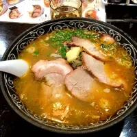 Snapdishの料理写真:味噌チャーシューメン|チキンリトル♡さん