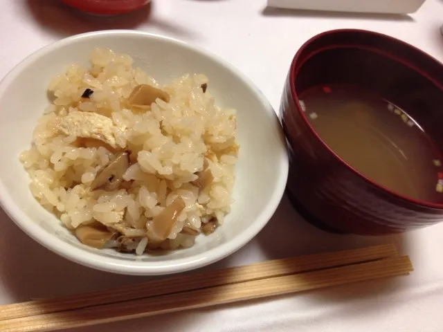 松茸ご飯|ニノさん