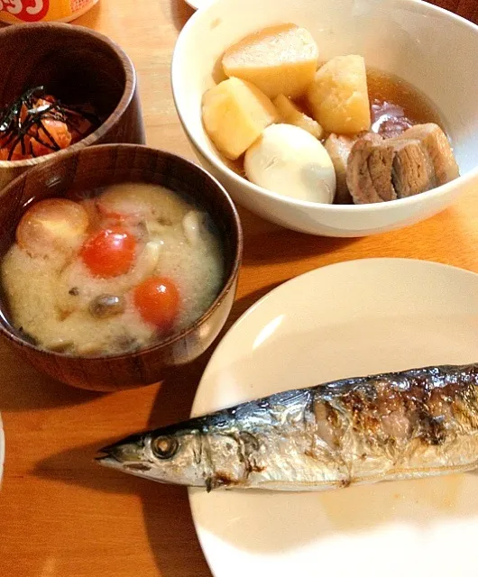 今日の晩ごはん|文さん