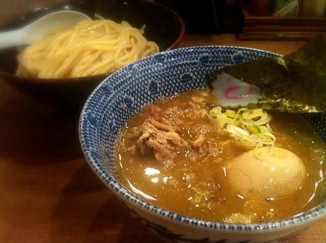 特製つけ麺。もっと太麺がいいなー。|hirotomoさん