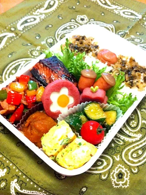 今日の息子のお弁当2012/09/07|ミホさん