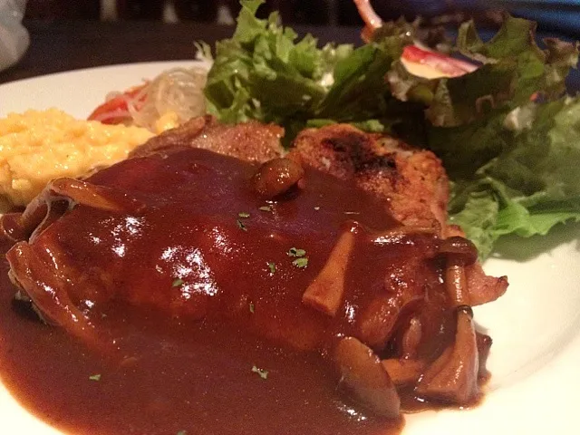 チキンソテープレート|ぶっちさん