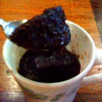 Snapdishの料理写真:microwave cocoa coffee cake|Maria Aguilaさん