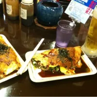 Snapdishの料理写真:Kyoto style okonomiyaki|Glen Podionoさん