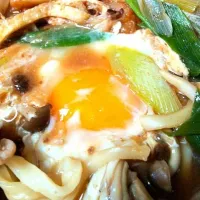 Snapdishの料理写真:味噌煮込みうどん