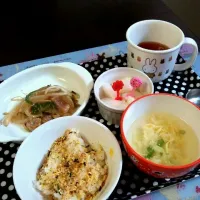 手抜き晩御飯(´Д｀)|くみちさん