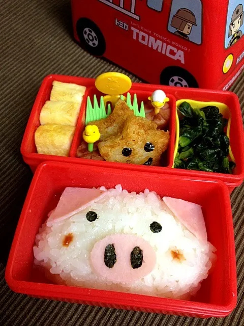 ぶたサン弁当|よにゃりさん