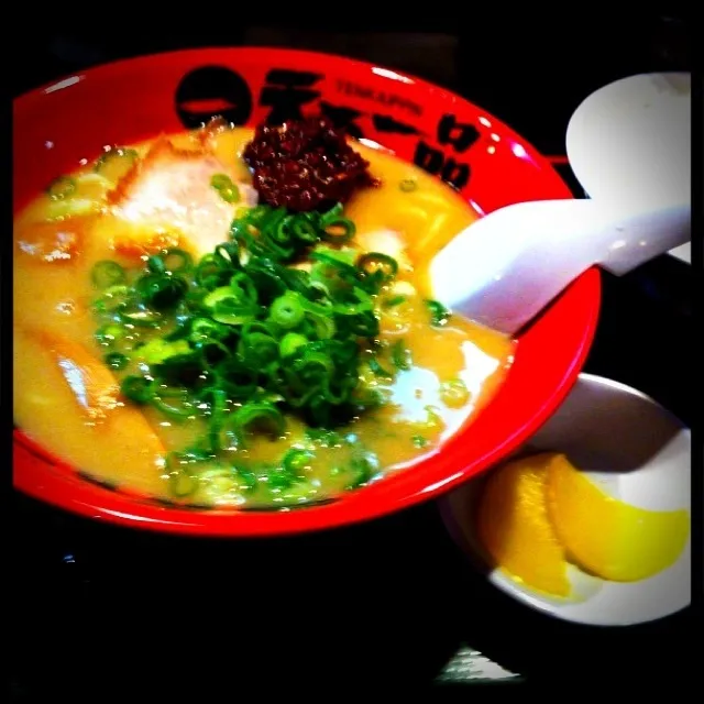 120907-@天下一品 ラーメンセット¥780。 #夕食 #外食|dune725さん