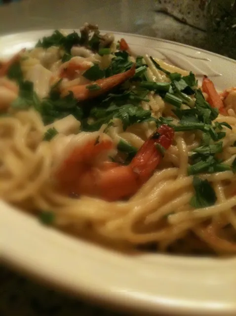 Prawn & Calamri Pasta|Joha Hassanさん