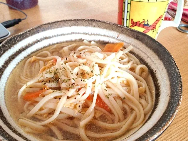 卵とじうどん|yujiさん