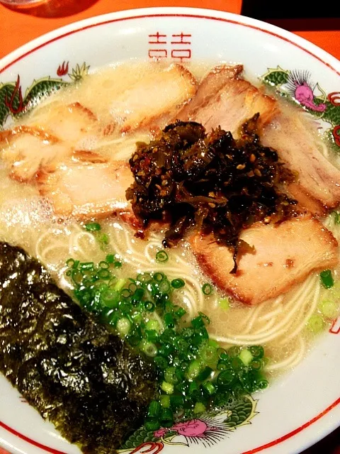 長浜ラーメン「匠」|いずみさん