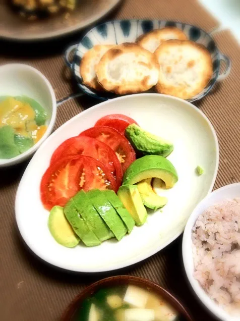 昨夜のマゴワヤサシイ夜ご飯♪|水玉ちゃんさん