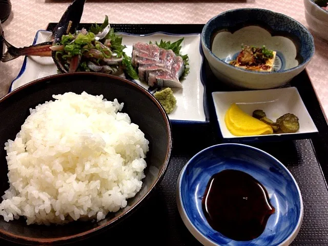 サンマの刺身定食|キリくんさん