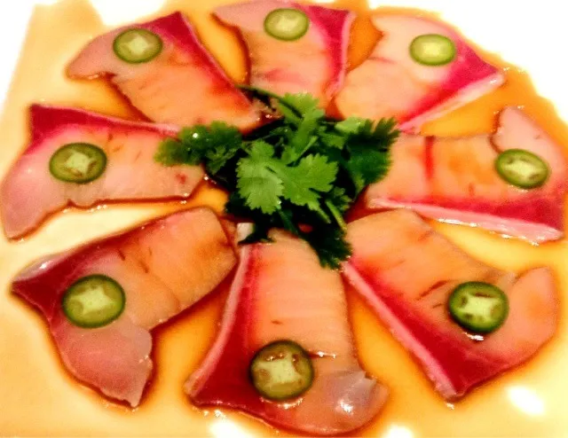 #Hamachi #Jalapeño with #Cilantro from Geko-Tei|sooprcoolchicaさん