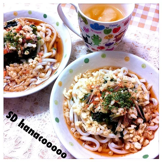 Snapdishの料理写真:でたよ！ぶっかけ冷やしうどん|華ちゃんさん