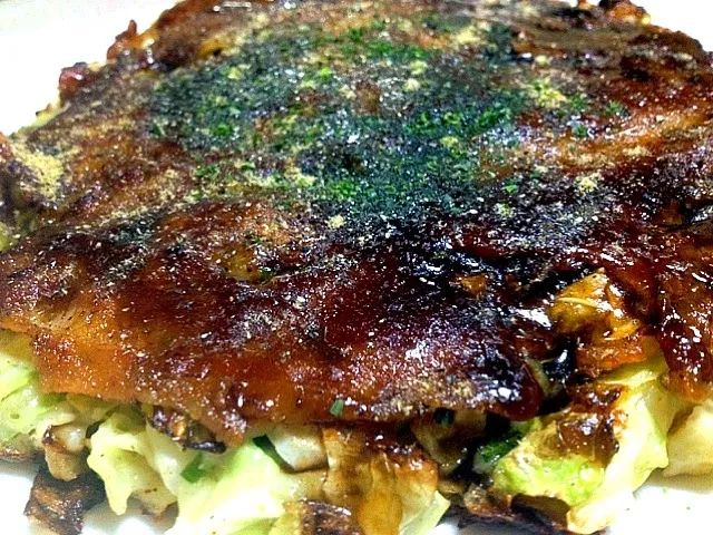 山芋たっぷりごろごろキャベツ豚玉|ちかこさん