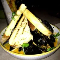 mussels charmoula|Erin Aleshireさん