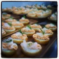 Snapdishの料理写真:Salmon Mousse with sweet curled onions|aufa ahmad ridwanさん