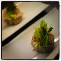 Crabcakes, drizzled with japanese dressing.|aufa ahmad ridwanさん