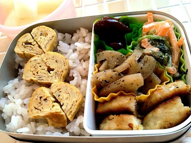 野菜バーグ弁当|suzumeさん